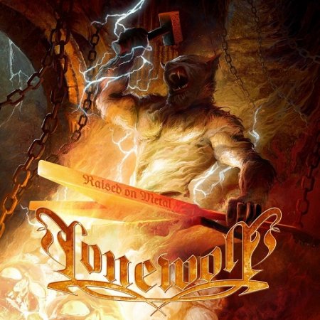 Lonewolf - Raised On Metal Poster (cover)